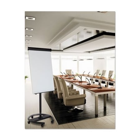 Bi-Silque Dry Erase Board Easel, 27.5in, Aluminum Frame, White EA4806156